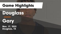 Douglass  vs Gary  Game Highlights - Nov. 17, 2023