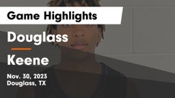 Douglass  vs Keene  Game Highlights - Nov. 30, 2023