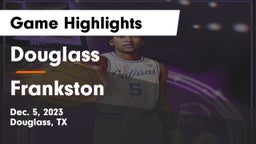 Douglass  vs Frankston  Game Highlights - Dec. 5, 2023