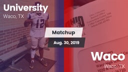 Matchup: University High vs. Waco  2019