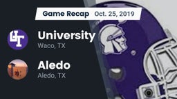 Recap: University  vs. Aledo  2019