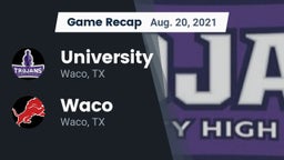 Recap: University  vs. Waco  2021