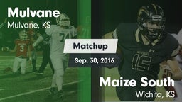 Matchup: Mulvane  vs. Maize South  2016