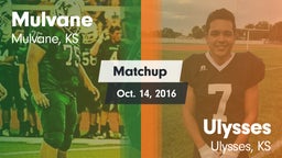 Matchup: Mulvane  vs. Ulysses  2016