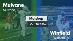 Matchup: Mulvane  vs. Winfield  2016