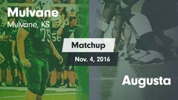 Matchup: Mulvane  vs. Augusta 2016