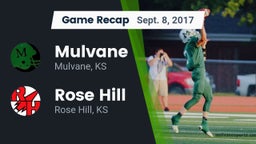 Recap: Mulvane  vs. Rose Hill  2017