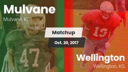 Matchup: Mulvane  vs. Wellington  2017