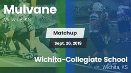 Matchup: Mulvane  vs. Wichita-Collegiate School  2019