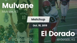 Matchup: Mulvane  vs. El Dorado  2019