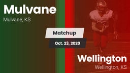 Matchup: Mulvane  vs. Wellington  2020