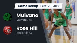 Recap: Mulvane  vs. Rose Hill  2022