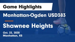Manhattan-Ogden USD383 vs Shawnee Heights  Game Highlights - Oct. 22, 2020