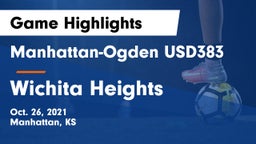 Manhattan-Ogden USD383 vs Wichita Heights  Game Highlights - Oct. 26, 2021