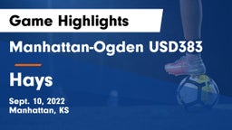 Manhattan-Ogden USD383 vs Hays  Game Highlights - Sept. 10, 2022