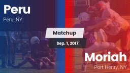 Matchup: Peru  vs. Moriah  2017