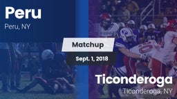 Matchup: Peru  vs. Ticonderoga  2018