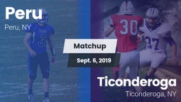 Matchup: Peru  vs. Ticonderoga  2019