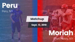 Matchup: Peru  vs. Moriah  2019