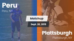 Matchup: Peru  vs. Plattsburgh  2019