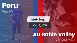 Matchup: Peru  vs. Au Sable Valley  2019