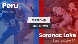 Matchup: Peru  vs. Saranac Lake  2019
