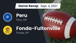 Recap: Peru  vs. Fonda-Fultonville  2021