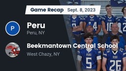 Recap: Peru  vs. Beekmantown Central School 2023