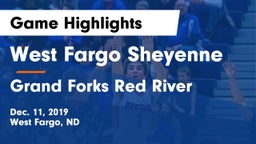 West Fargo Sheyenne  vs Grand Forks Red River  Game Highlights - Dec. 11, 2019