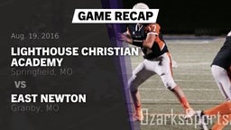 Recap: Lighthouse Christian Academy vs. East Newton 2016