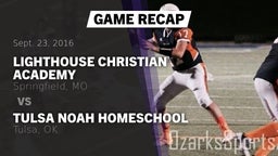 Recap: Lighthouse Christian Academy vs. Tulsa NOAH HomeSchool  2016