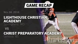 Recap: Lighthouse Christian Academy vs. Christ Preparatory Academy 2016