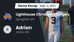 Recap: Lighthouse Christian Chargers vs. Adrian  2021