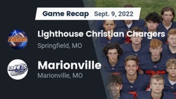 Recap: Lighthouse Christian Chargers vs. Marionville  2022