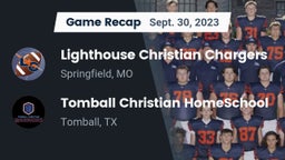 Recap: Lighthouse Christian Chargers vs. Tomball Christian HomeSchool  2023