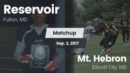 Matchup: Reservoir High vs. Mt. Hebron  2017