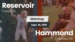 Matchup: Reservoir High vs. Hammond 2018