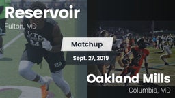 Matchup: Reservoir High vs. Oakland Mills  2019