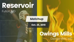 Matchup: Reservoir High vs. Owings Mills  2019