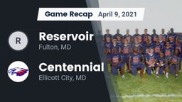 Recap: Reservoir  vs. Centennial  2021