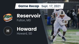 Recap: Reservoir  vs. Howard  2021