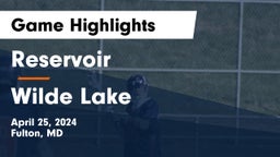 Reservoir  vs Wilde Lake  Game Highlights - April 25, 2024