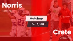 Matchup: Norris vs. Crete  2017