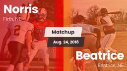 Matchup: Norris vs. Beatrice  2018