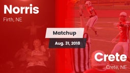 Matchup: Norris vs. Crete  2018