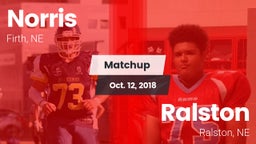Matchup: Norris vs. Ralston  2018