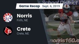 Recap: Norris  vs. Crete  2019
