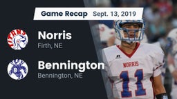 Recap: Norris  vs. Bennington  2019