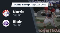 Recap: Norris  vs. Blair  2019
