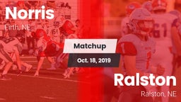 Matchup: Norris vs. Ralston  2019